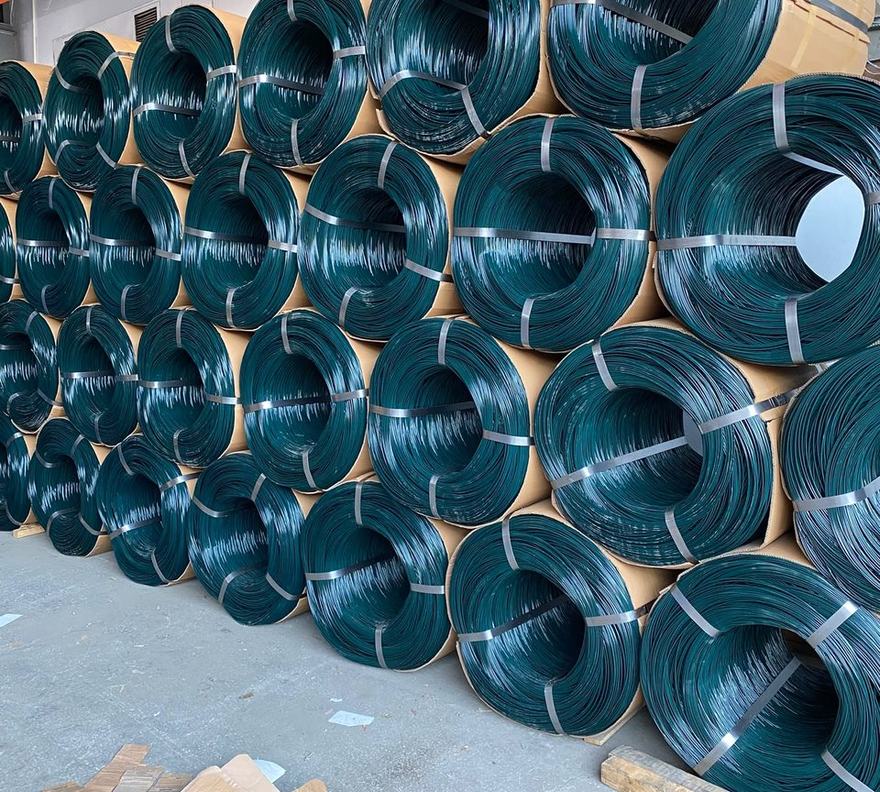 PVC kaplı galvanizli tel ruloları